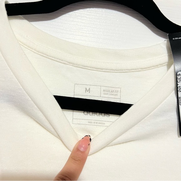 💗 *NWT* Adidas - Men's White Bienvenido a Miami - Messi T-Shirt - Picture 6 of 9